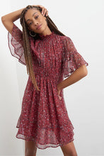 Load image into Gallery viewer, RANNA GILL NWT Franny Smocked Mini Dress, LARGE
