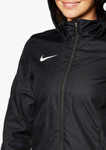 Load image into Gallery viewer, Nike Women&#39;s Academy 18 Rain Jacket Black Size Small
