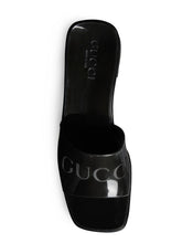 Load image into Gallery viewer, Gucci
Embossed Logo Mules, SIZE 8.5
