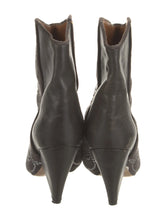 Load image into Gallery viewer, ISABEL MARANT
Suede Studded Accents Western Boots 37
