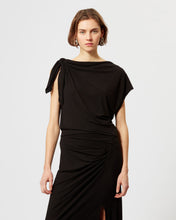 Load image into Gallery viewer, MARANT ETOILE black Naerys dress, SIZE 40
