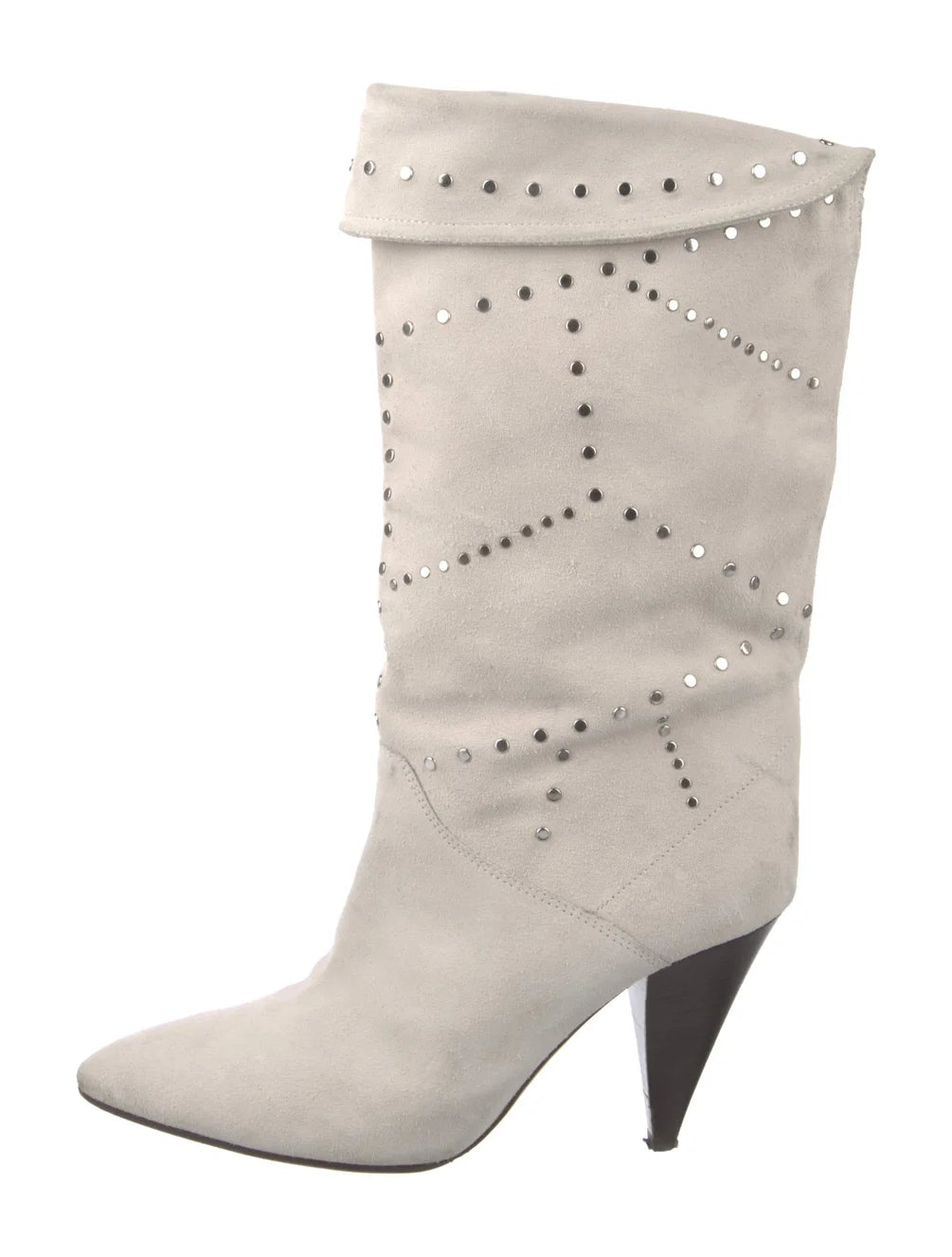 Isabel Marant
Lestee Perforated Leather Boots, SIZE 40
