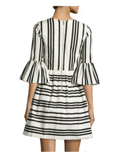 Load image into Gallery viewer, ALICE + OLIVIA NWT Striped Augusta Ruffle Sleeve Dress, SIZE 6
