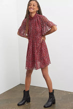 Load image into Gallery viewer, RANNA GILL NWT Franny Smocked Mini Dress, LARGE
