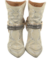 Load image into Gallery viewer, ISABEL MARANT MILWAUKEE Suede studded Boots, Size: FR 37
