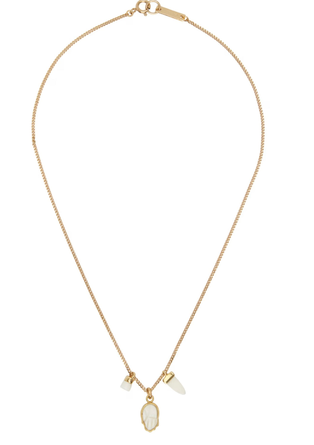 ISABEL MARANT Gold It's All Right Necklace
