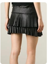 Load image into Gallery viewer, Isabel Marant Pleated Leather Mini Skirt, SIZE 36

 
Jalyne Pleated Leather Mini
