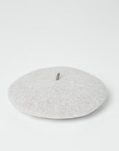Load image into Gallery viewer, BRUNELLO CUCINELLI Felted wool beret with monili
