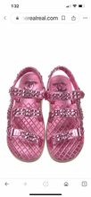 Load image into Gallery viewer, CHANEL 2022 Interlocking CC Logo Sandals, SIZE 37
